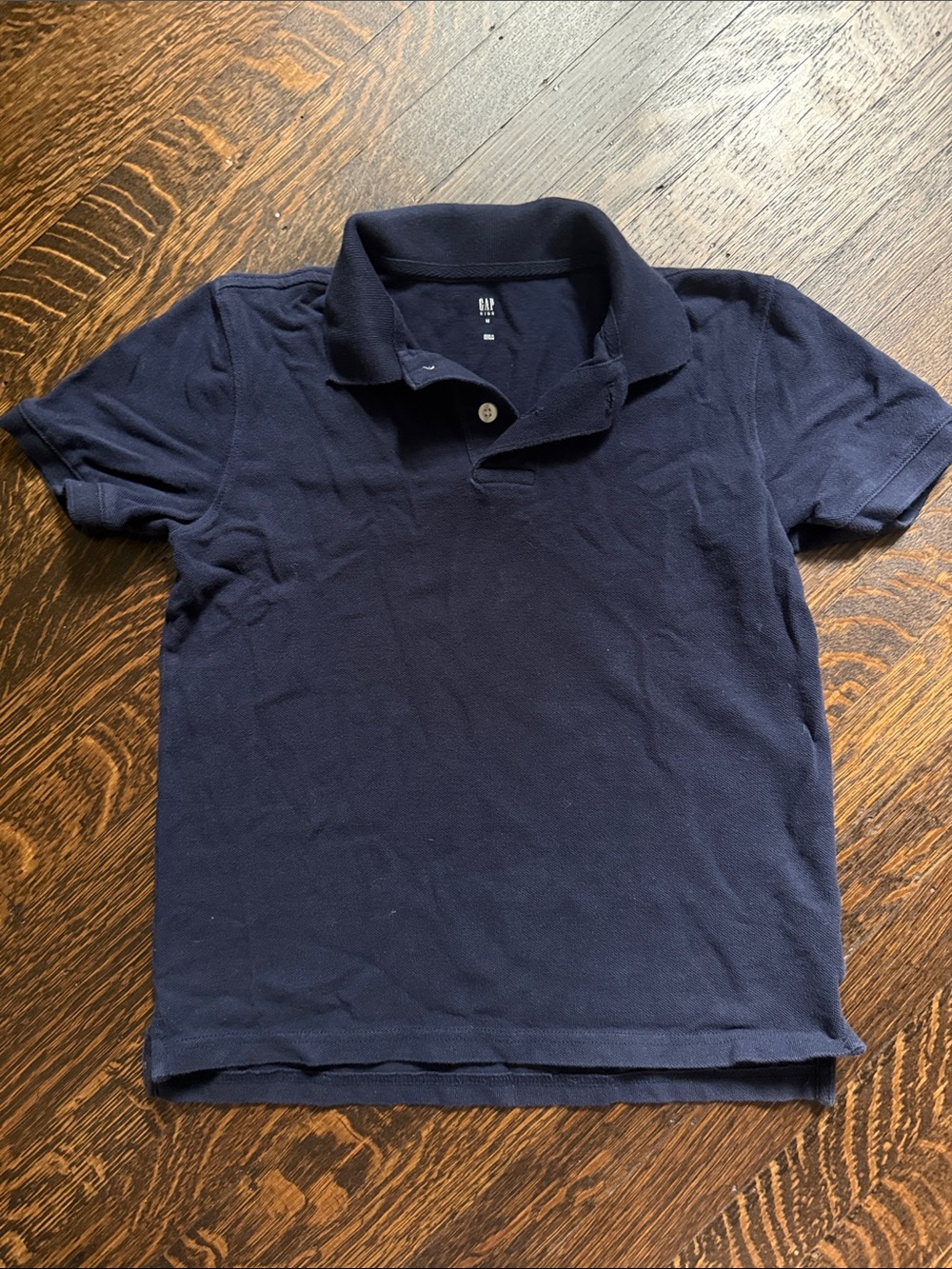 GAP Kids Dark Navy Short-Sleeve Polo